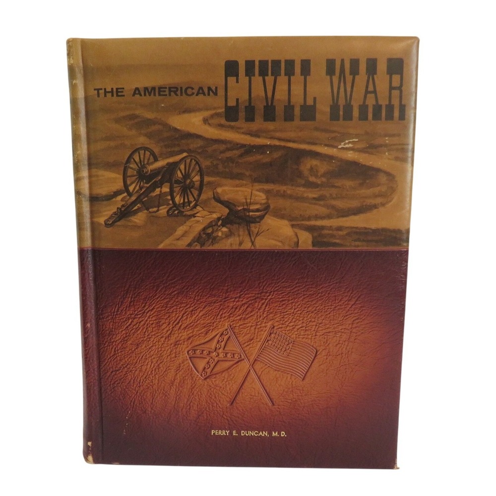 The‎ American Civil War Illustrated  Leather Bound Book 1961 Perry E Duncan M